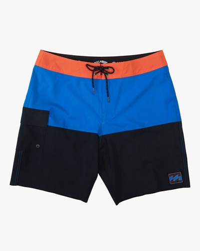 Billabong Fifty50 Panel Pro Boardshorts 19" Cobalt | WQCJY4813