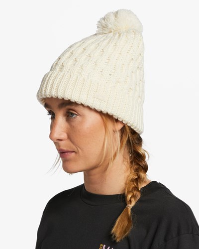 Billabong Good Vibes Beanie Fresh Powder | HRUJG6918