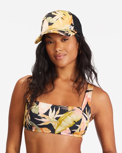 Billabong Heritage Mashup Trucker Hat Greenmist | RUTKY6305