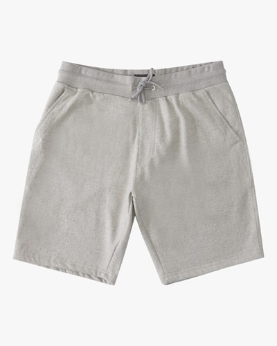 Billabong Hudson Sweatshorts Fog | WFHLC5046