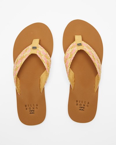 Billabong Kai Braided Sandals Golden Dream | VSUEX5037