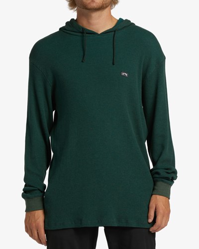 Billabong Keystone Pullover Thermal Hoodie Pacific | KONZX0964