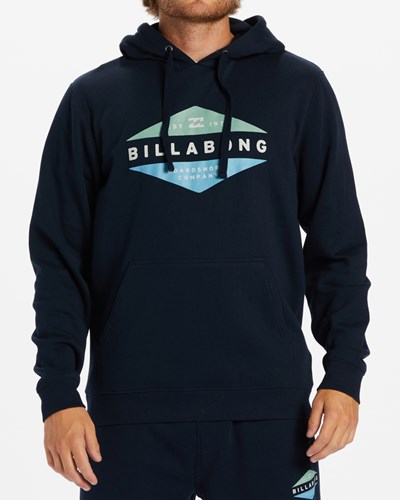 Billabong Level Pullover Hoodie Navy | RQFIH5917