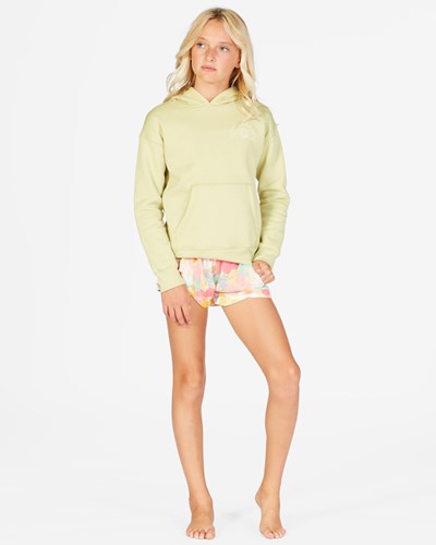 Billabong Mad For You Elastic Waist Shorts Buttermilk | BTQLA2493