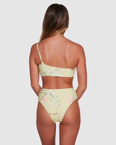 Billabong Maui Babe Hi Maui Rider Bikini Bottoms Lemongrass | HJXRK8913