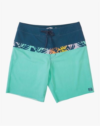 Billabong Momentum Pro Boardshorts 19" Aqua | BICZD8396