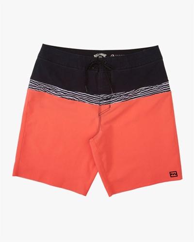 Billabong Momentum Pro Boardshorts 19" Neon Red | AMOBK1946