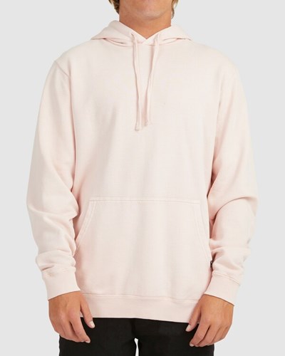 Billabong Overdyed Pop Pullover Hoodie Dusty Pink | HCJUE7586