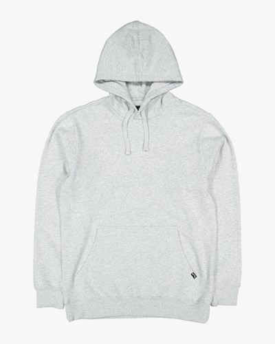 Billabong Overdyed Pop Pullover Hoodie Light Grey Heather | RLDTH6039