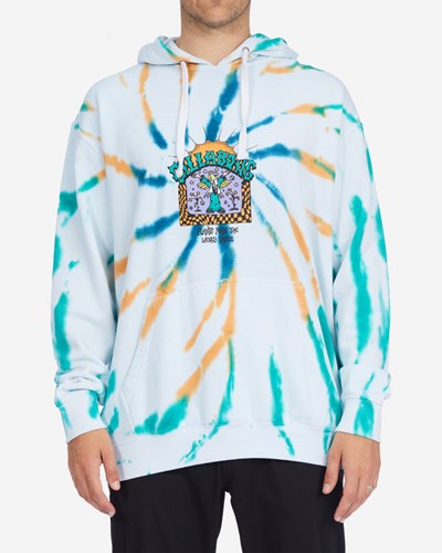 Billabong Plants Dance Organic Pullover Hoodie Multi | URXLT4652