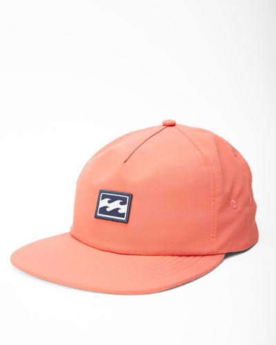 Billabong Platform 5-Panel Strapback Hat Guava | EHBAZ6753