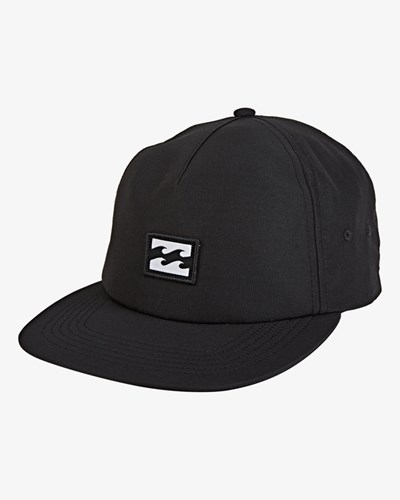 Billabong Platform 5-Panel Strapback Hat Black | HUMJY4127