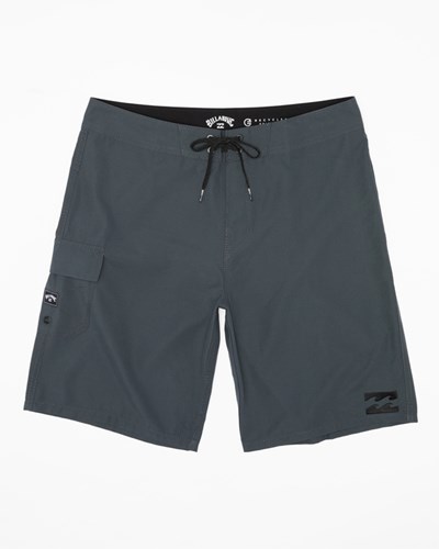 Billabong Platinum Solid Layback Boardshorts Dark Charcoal | IAXBJ6839