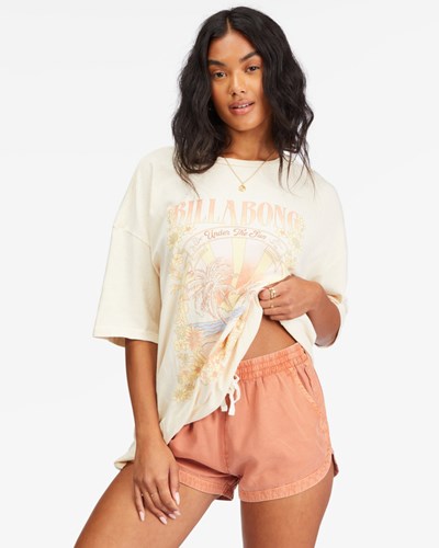 Billabong Road Trippin Elastic Waist Shorts Terracotta | XAWRQ2750