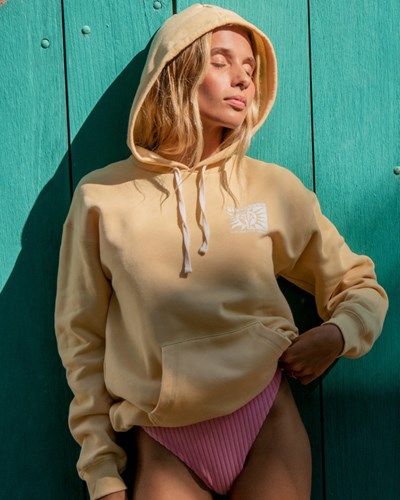 Billabong Season Of The Sun Graphic Hoodie Mellow Daze | IAGUW6394