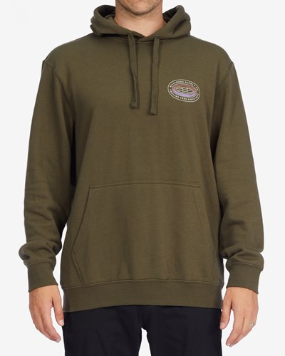 Billabong Short Sands Pullover Hoodie Military | DILMK4659