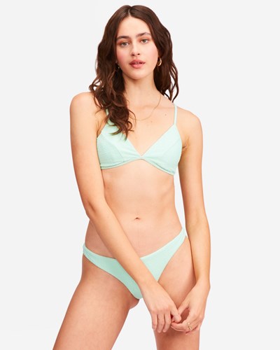 Billabong So Dazed Charlie Fixed Triangle Bikini Top Spearmint | NUJTG4529