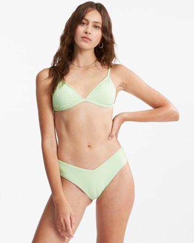 Billabong Sol Searcher Ceci Triangle Bikini Top Honey Dew | EROVQ0412