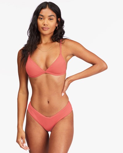 Billabong Sol Searcher Ceci Triangle Bikini Top Lifes A Peach | IJAKC5427