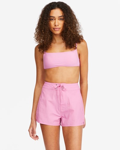 Billabong Sol Searcher Fixed Waist Boardshorts Paradise Pink | HVRWO5073