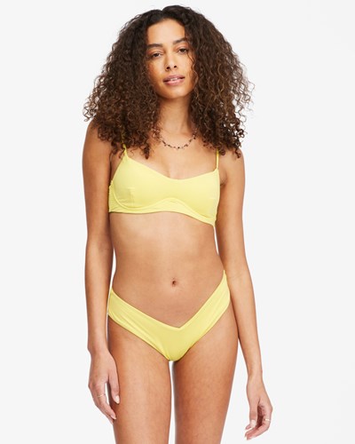 Billabong Sol Searcher Kenzley Underwire Bikini Top Citron | LTWZE4876