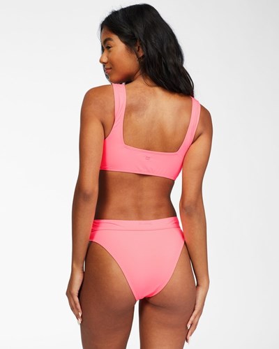 Billabong Sol Searcher Maui Rider Bikini Bottoms Acid Pink | IGDBS2508