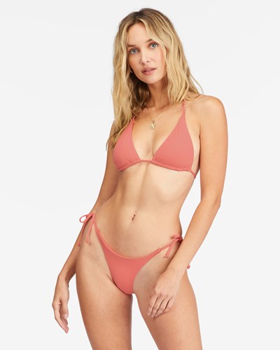 Billabong Sol Searcher Multi-Way Triangle Bikini Top Lifes A Peach | MVXHU3296