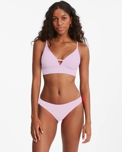 Billabong Sol Searcher V-Neck Cami Bikini Top Blush Crush | ASHQR1367