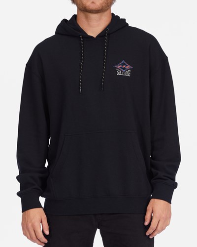 Billabong Sons Of Fun Organic Pullover Hoodie Phantom | TLQNP2807