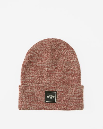 Billabong Stacked Heather Beanie Oxblood | NGIDO1708