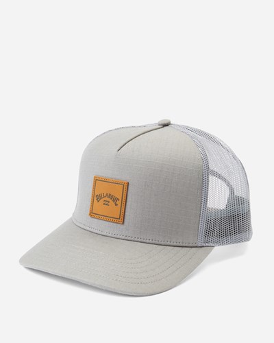 Billabong Stacked Trucker Hat Pewter | WVYLR9621