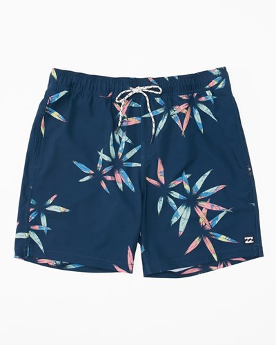 Billabong Sundays Layback Boardshorts 17" Dark Blue | ACXBK2834