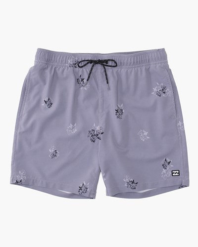 Billabong Sundays Layback Boardshorts 17" Dusty Grape | BZQRK4253