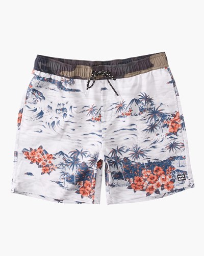 Billabong Sundays Layback Boardshorts 17" Bone | CJVNW4136