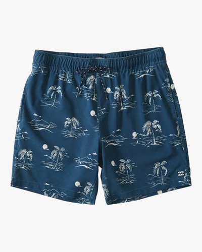 Billabong Sundays Layback Boardshorts 17" Navy | DCLTI9056