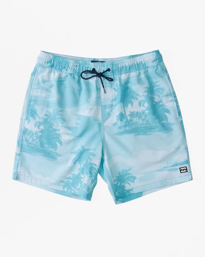 Billabong Sundays Layback Boardshorts 17" Bright Blue | VCPQI7945