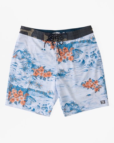 Billabong Sundays Lo Tide Boardshorts 19" Light Blue | MFIYJ7028