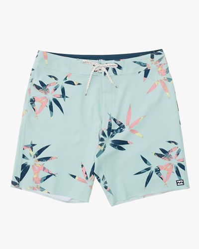 Billabong Sundays Pro Boardshorts 19" Green Haze | TRLZY3980