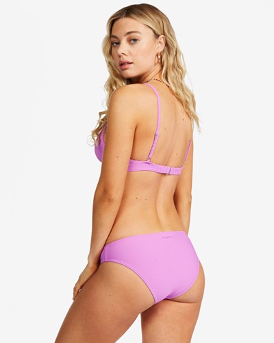 Billabong Tanlines Lowrider Bikini Bottoms Bright Orchid | BFMSI6298