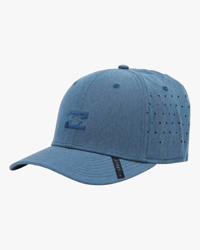 Billabong Tech Stretch Hat Smoke Blue | TMWYX2408