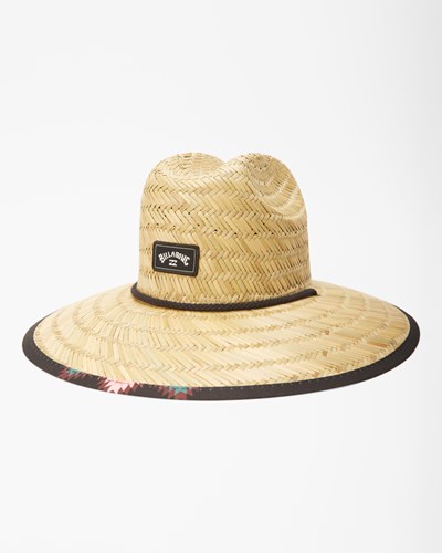 Billabong Tides Print Straw Lifeguard Hat Night | HBCJG1948