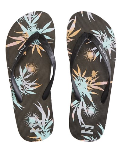 Billabong Tides Slip-On Sandals Black | ECOTN9510