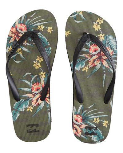 Billabong Tides Slip-On Sandals Camo | GALTK7618