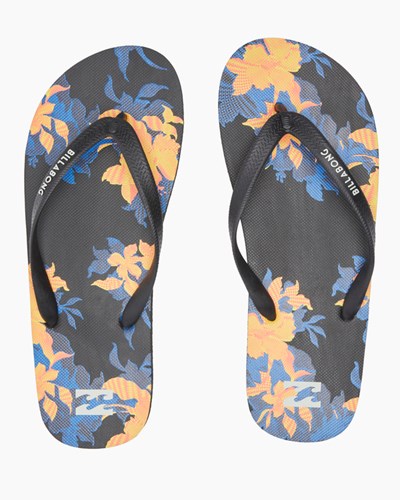 Billabong Tides Slip-On Sandals Neon Night | PIMVH9318