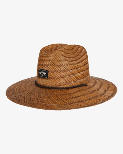 Billabong Tides Straw Lifeguard Hat Brown | GKHYD5430