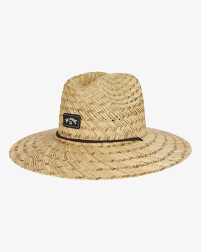 Billabong Tides Straw Lifeguard Hat Natural | YXKON4376