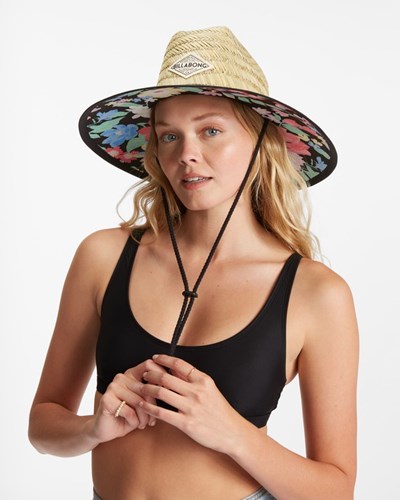 Billabong Tipton Straw Lifeguard Hat Sorbet | JXUBS6497