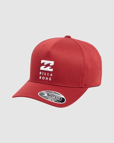 Billabong United Flexfit 110 Snapback Hat Brick | DNSXZ6840