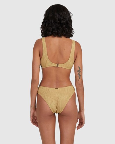 Billabong Verano Bondi Bikini Bottoms Olive | XEJQC3085