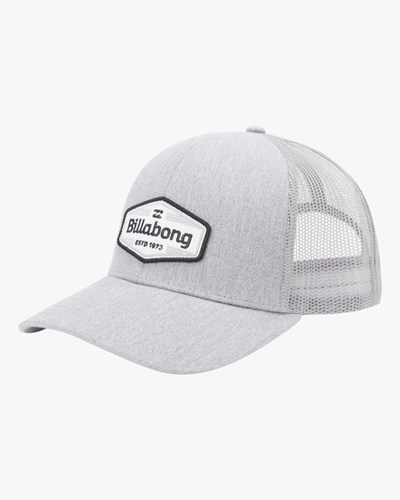 Billabong Walled Trucker Hat Grey Heather | XPZKB0819